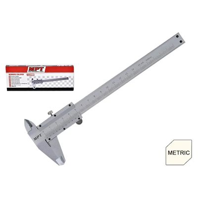 MPT Vernier Caliper 0-150mm( 0-6 Inch ) Chrome Plated Four-way Measurement; MHE03001_img_0