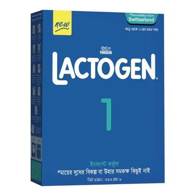 Nestlé Lactogen 1 Infant Formula Milk Powder (0-6 M)(ল্যাকটোজেন 1 ইনফ্যান্ট ফর্মুলা মিল্ক পাউডার)_img_0