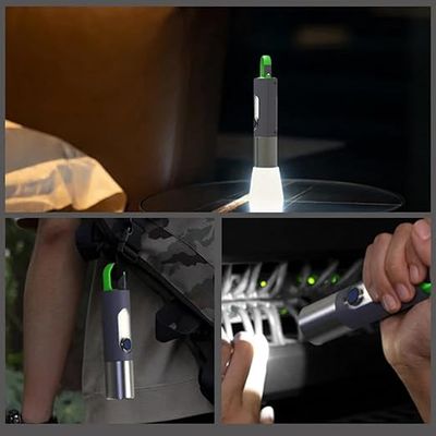 Zoomable LED Flashlight 4Modes Light Floodlight Suitable for Torch Outdoor Camping_img_0