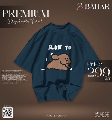 Drop Shoulder T-Shirt (Run to Puppies)_img_10