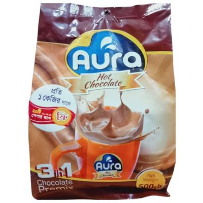 Aura Coffee Hot Chocolet Premix 3 in 1(অরা কফি হট চকোলেট প্রিমিক্স)_img_0