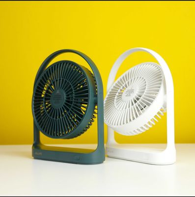 JISULIFE FA19 Rechargeable Fan 4000mAh Battery With Type C Charging Port- Green Color_img_0