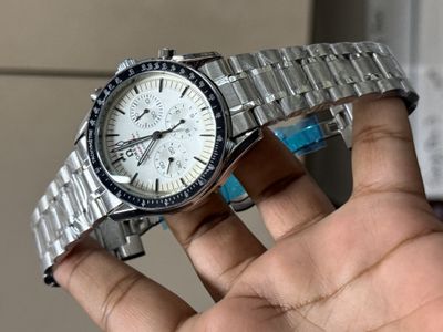 OMEGA SPEEDMASTER CHRONO CHAIN WHITE DIAL_img_0