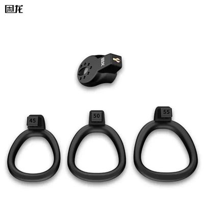 Male Chastity Device 3 Adjustable Cock Rings Penis Cage for Men Adult Male Sex Toy Lockable Comfort Premium Male Chastity Toy 18_img_6