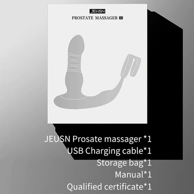 Retractable Wireless Remote Prostate Massager for Men - 10-Speed Vibration Anal Plug, Rechargeable Male Sex Toy for Couples Play_img_3