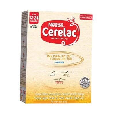 Nestlé Cerelac 4 Potato & Chicken (12 M+) 350gm(সেরেলাক 4 আলু এবং চিকেন)_img_0