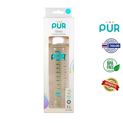 PUR Standard Glass Feeding Bottle - (120-123)_img_2