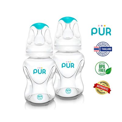 PUR Advanced Slim Neck Feeding Bottle - (180-012)_img_0