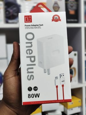 Oneplus 80 watt adapter with cable_img_0