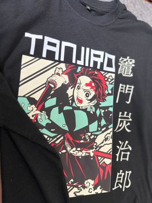 Demon Slayer Regular Fit T-Shirt-Black_img_1