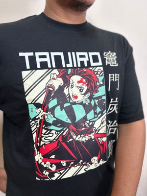 Demon Slayer Regular Fit T-Shirt-Black_img_2