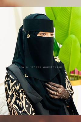 BidunIsmin Round Pendent Nikab_img_1