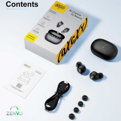 QCY HT07 ANC TWS Earbuds (Best Deal) – Black Color_img_2