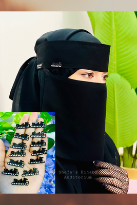 Black Strike Pendent Niqab_img_0