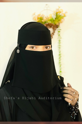 Black Channel Pendent Nikab_img_1