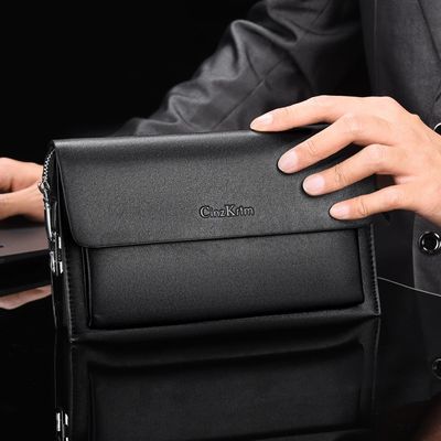 New Design Coded Lock Clutch Bag_img_2