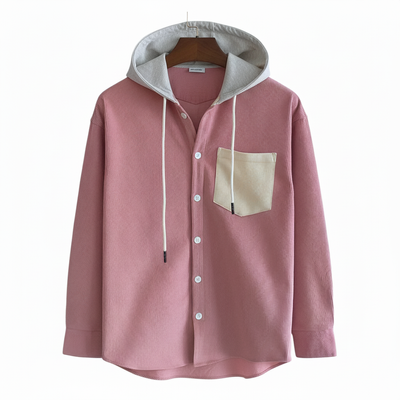 Corduroy hooded shirt for winter 0054_img_1