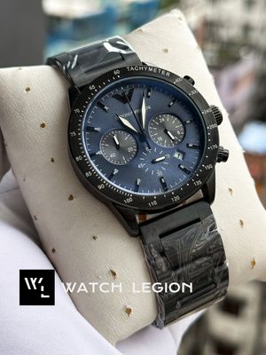 ARMANI CH MATT BLACK BLUE DIAL_img_0