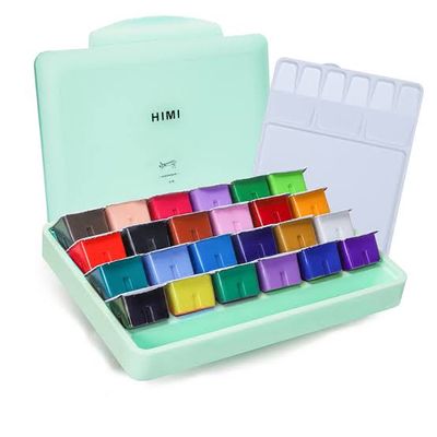 Himi Gouache Paint Set 30ml 24 colors Jelly Cup_img_1