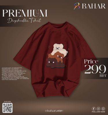 Oversized T-Shirt (3 Puppies)_img_1