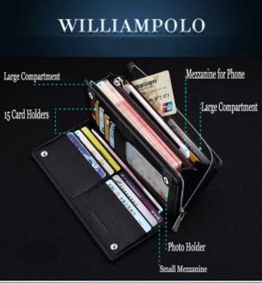 WilliamPOLO Luxury Branded Wallet llw-116_img_0