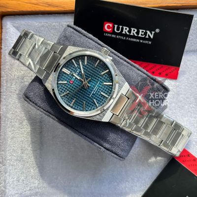 Curren || Single Tone || Blue Dial_img_0