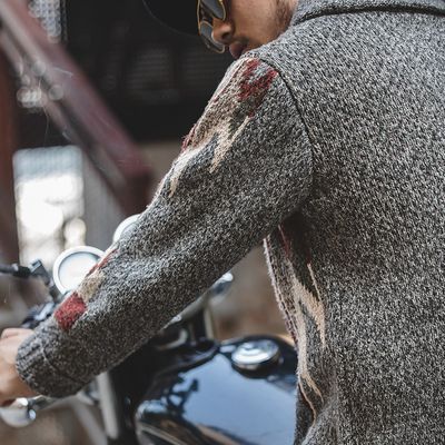 Cardigan Collar Sweater_img_1