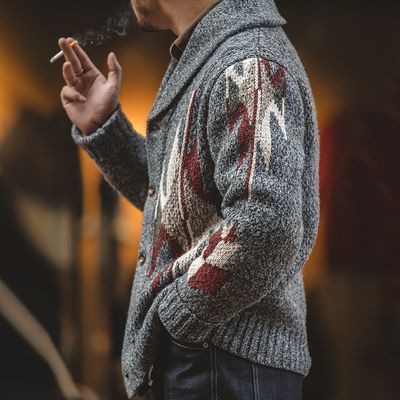 Cardigan Collar Sweater_img_2