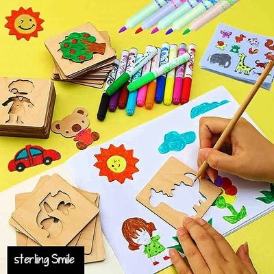 wooden drawing kit tools_img_2