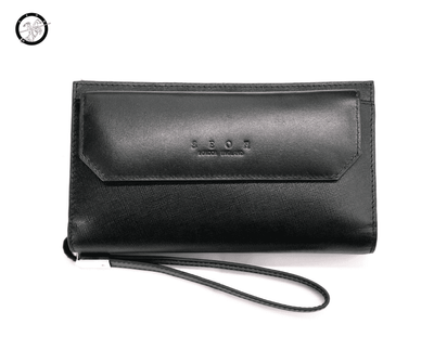 SEOR Luxury Leather Magnetic Clutch_img_1