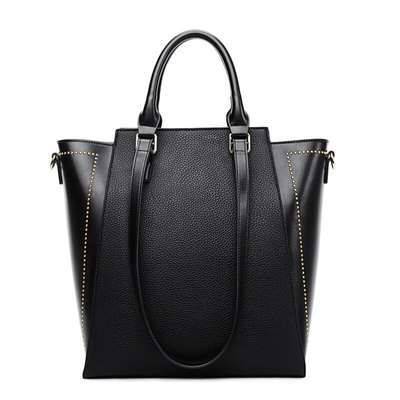 100% Genuine Leather One Shoulder Large Capacity Ladies Bag_img_3