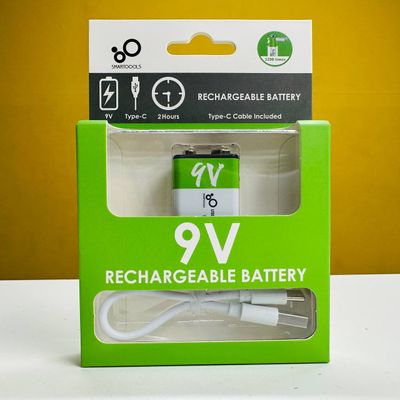 SmarToools 9V Type-C Lithium Rechargeable Battery ._img_1