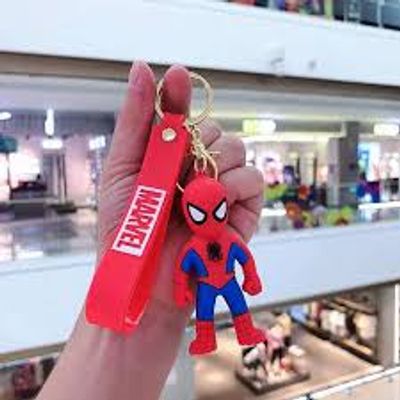 Disney Marvel Groot Keychains Racoon Rocket Superhero Cosplay Groot Anime Keyring Car Key Chain Kids Gift_img_1