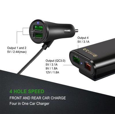 4-ports USB Car Quick Charger_img_5