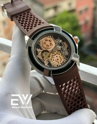 JACOB&CO AUTOMATIC CR7 BROWN BELT SILVER CASE_img_0