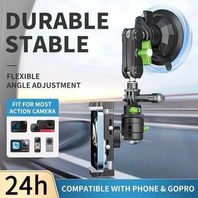 Lanparte Universal Suction Cup Action Camera Bracket Holder for Car_img_2