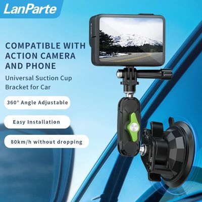 Lanparte Universal Suction Cup Action Camera Bracket Holder for Car_img_1
