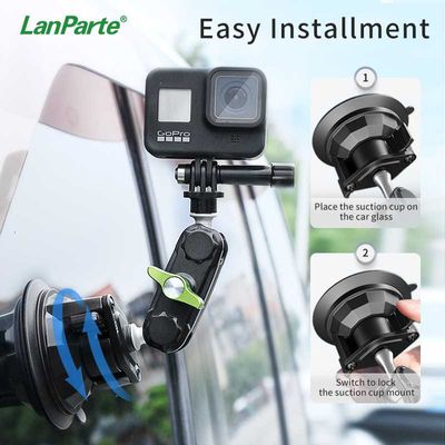 Lanparte Universal Suction Cup Action Camera Bracket Holder for Car_img_3