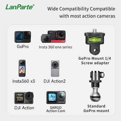 Lanparte Universal Suction Cup Action Camera Bracket Holder for Car_img_4