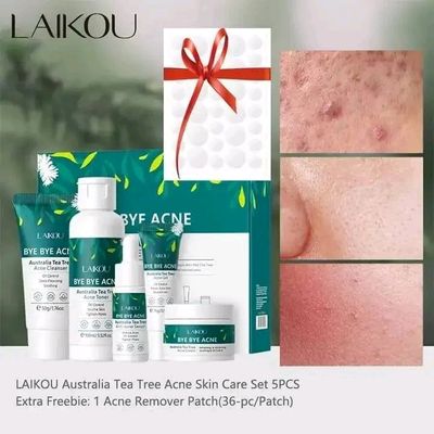 Laikou Tea Tree Bye Bye Acne Skincare Set – 5pcs_img_5