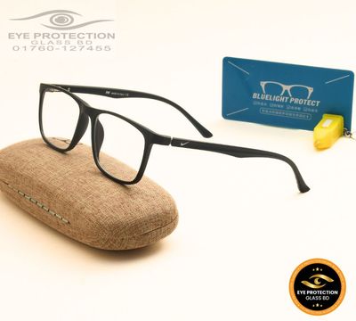 Nike N7 100%Original Fiber Frame  High Quality & Fashionable Eyeglass 100% Original  Blue Cut Glass_img_0