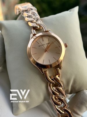 MICHAEL KORS CHAIN ROSE GOLD BODY PINK DIAL_img_0
