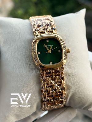 PATEK PHILLIPE CHAIN GOLD BODY GREEN DIAL_img_0