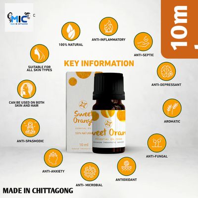 Skin Cafe 100% Natural Essential Oil – Sweet Orange_img_2