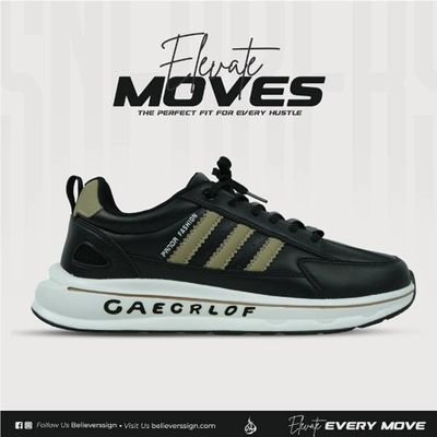Premium Exclusive Sneakers : Y251009 - Black