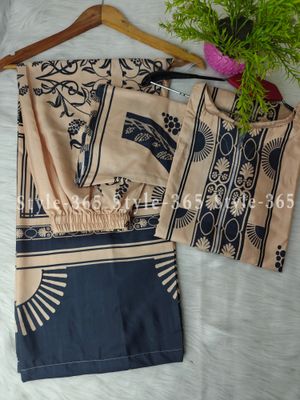 2 piece cor-ord Digital print dress_img_5