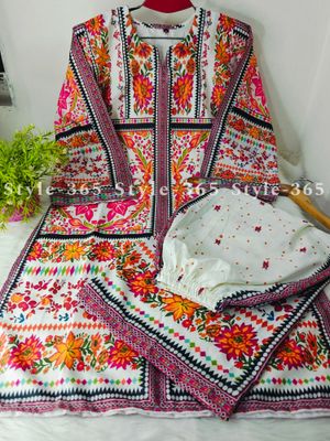 2 piece cor-ord Digital print dress_img_6