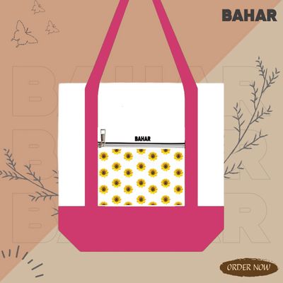 Mummy bag for mother to carry her babies product  Dual-Color Tote Bag_img_4