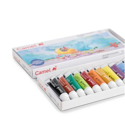 Camel Student Water Color Tube-5Ml Each,12 Shades._img_4