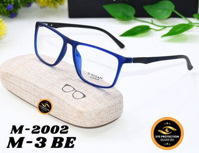 Nike N03 100% Original Fiber Frame & 100% Original  Blue Cut Glass High Quality Fashionable & Stylist Eyeglass_img_0
